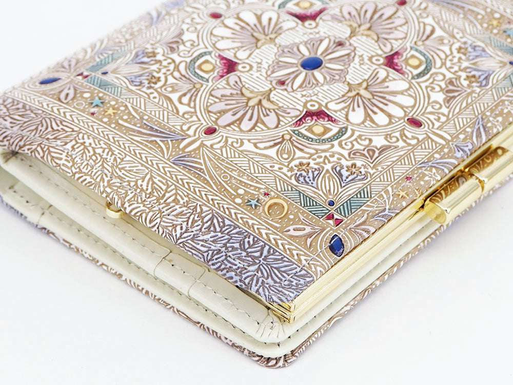 Fantasy Tapestry GAMASATSU Square Billfold with Clasp
