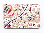 Glossy Hearts Business Card Case