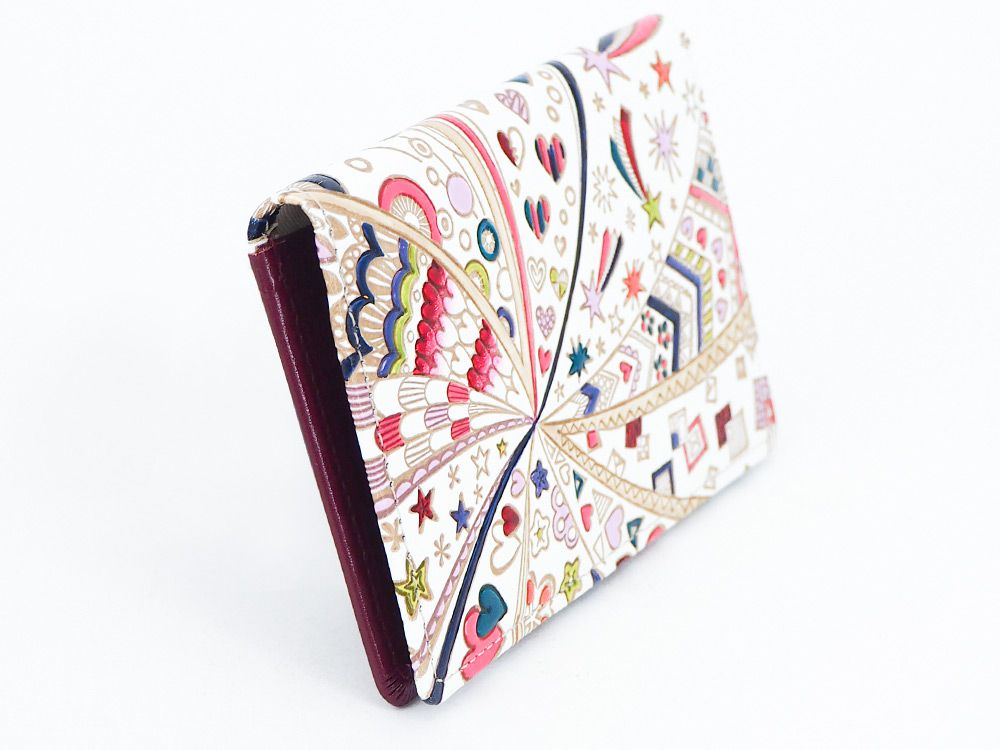 Glossy Hearts Business Card Case