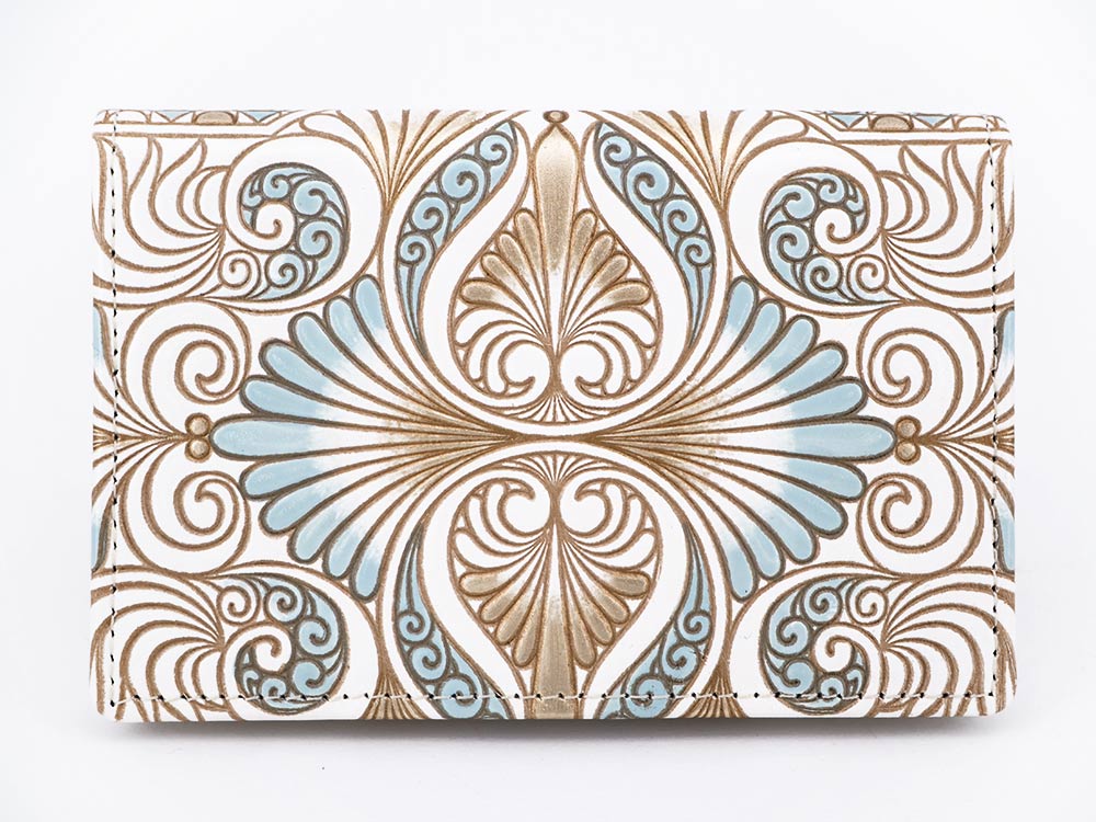 Rocaille (Blue) Business Card Case