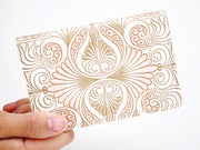 Rocaille (Pink) Business Card Case