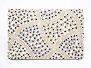 CHIRIMEN Fabric (Green) Business Card Case