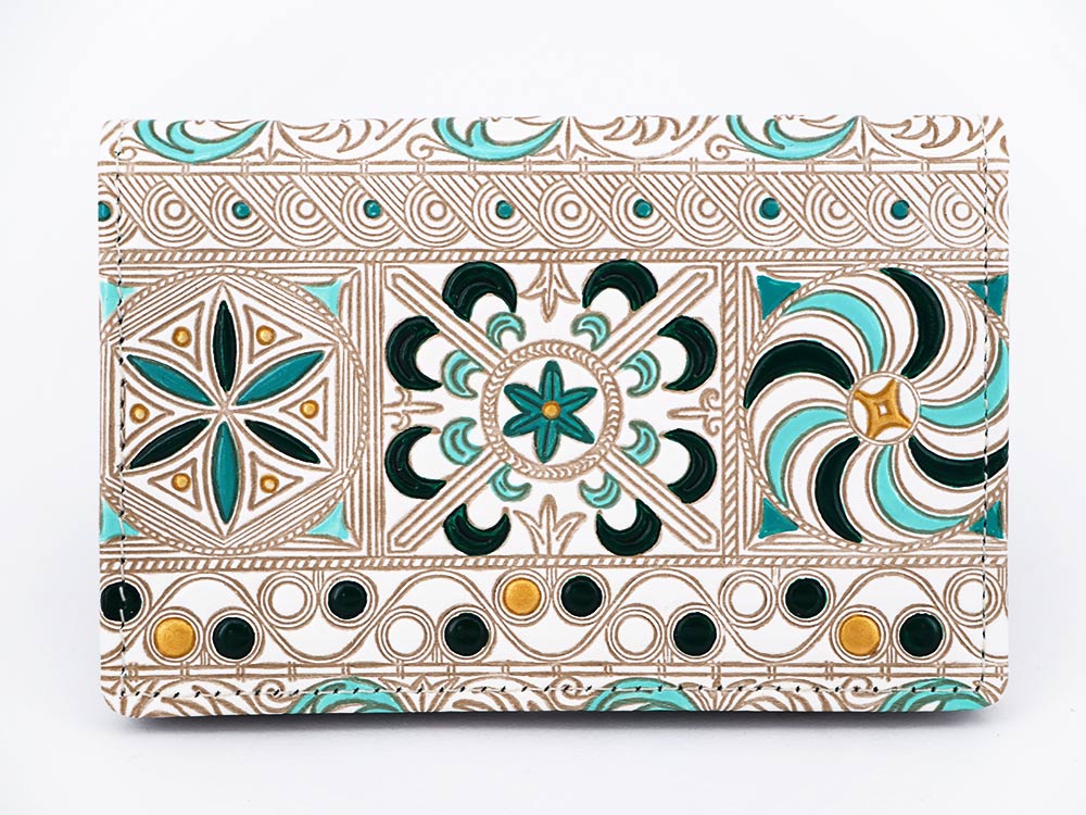 KINSHA - Persia Tiles (Green) Business Card Case