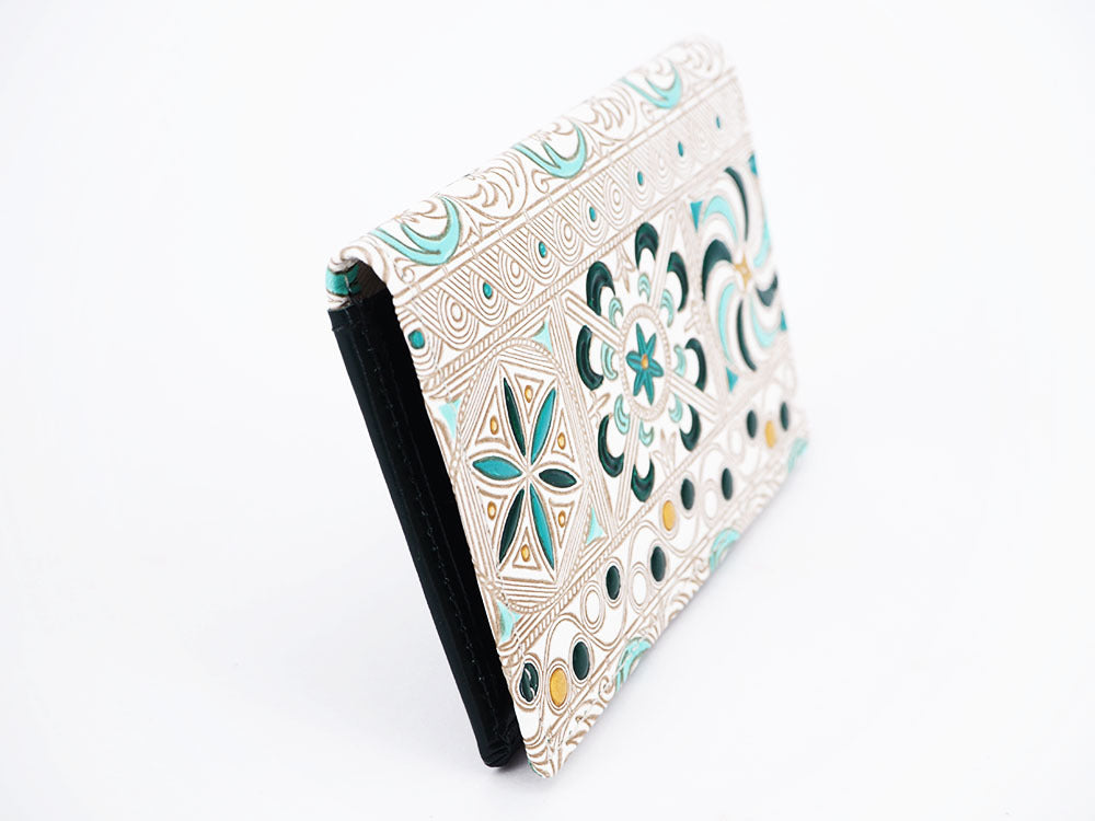 KINSHA - Persia Tiles (Green) Business Card Case