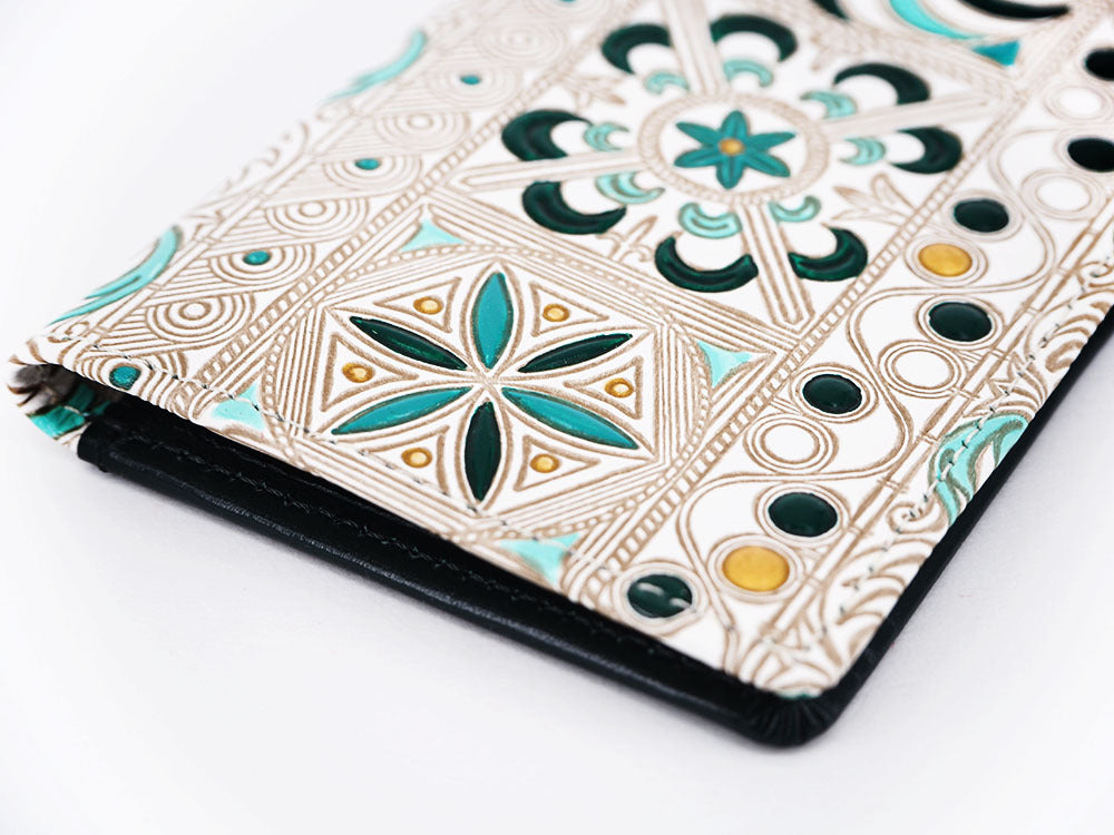KINSHA - Persia Tiles (Green) Business Card Case