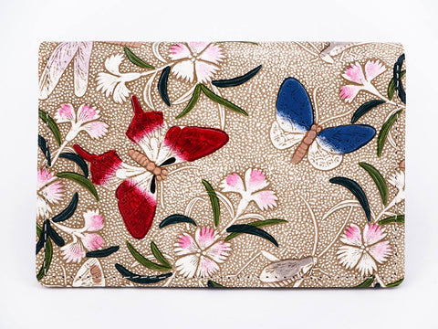 Dianthus Flowers Business Card Case