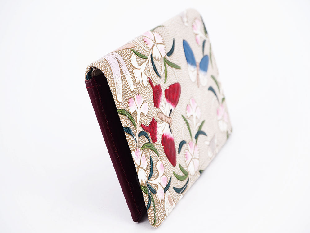 Dianthus Flowers Business Card Case