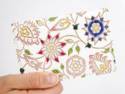 HANASARASA - Floral Chintz Business Card Case