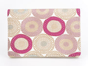 Umbrella Chrysanthemums (Peach Blossom) Business Card Case