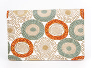 Umbrella Chrysanthemums (Spring Grass) Business Card Case