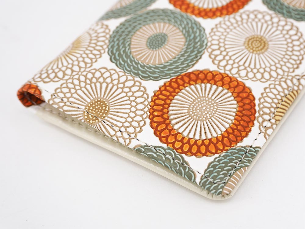 Umbrella Chrysanthemums (Spring Grass) Business Card Case