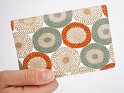 Umbrella Chrysanthemums (Spring Grass) Business Card Case