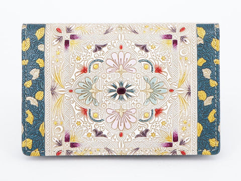 Golden Tapestry Business Card Case