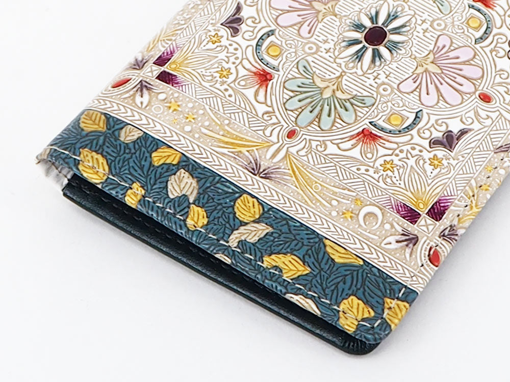 Golden Tapestry Business Card Case
