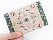 Golden Tapestry Business Card Case