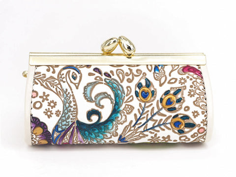 Peacock Lipstick Case