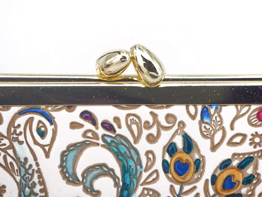 Peacock Lipstick Case