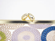 Umbrella Chrysanthemums (Shimmering Blue) Lipstick Case