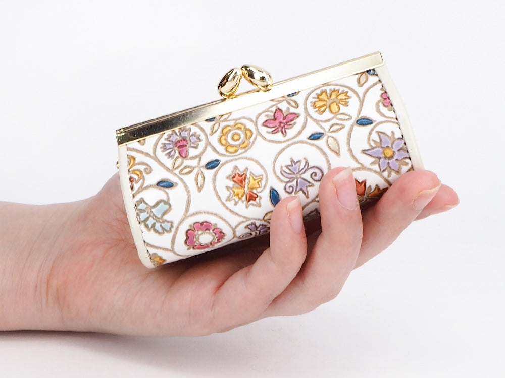 KINKARAKOBANA - Small Golden Flowers Lipstick Case