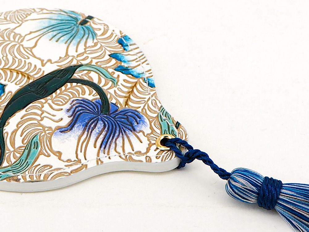 North Garden (Turquoise) Hand Mirror