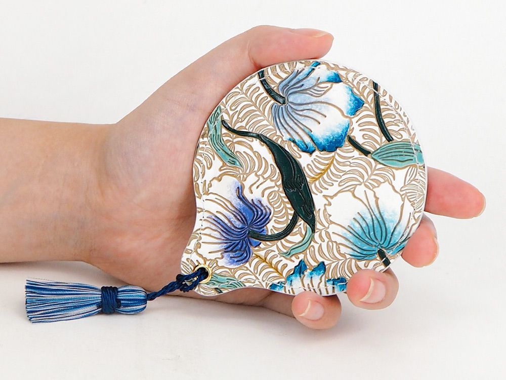 North Garden (Turquoise) Hand Mirror