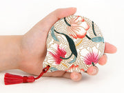 North Garden (Coral) Hand Mirror