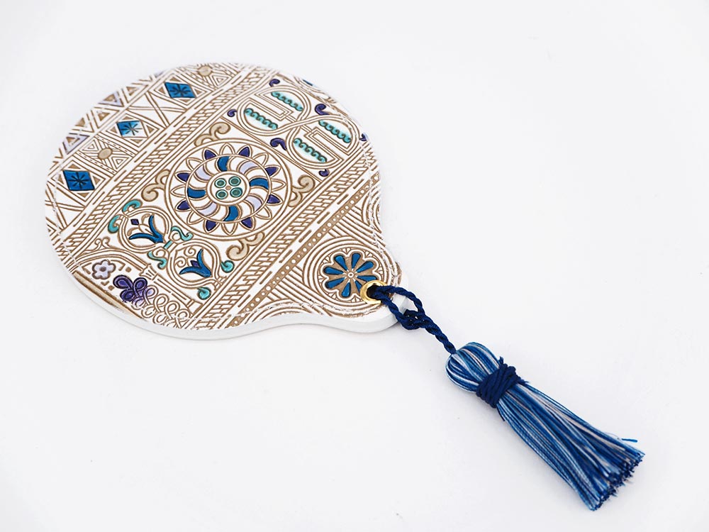Apollo (Blue) Hand Mirror