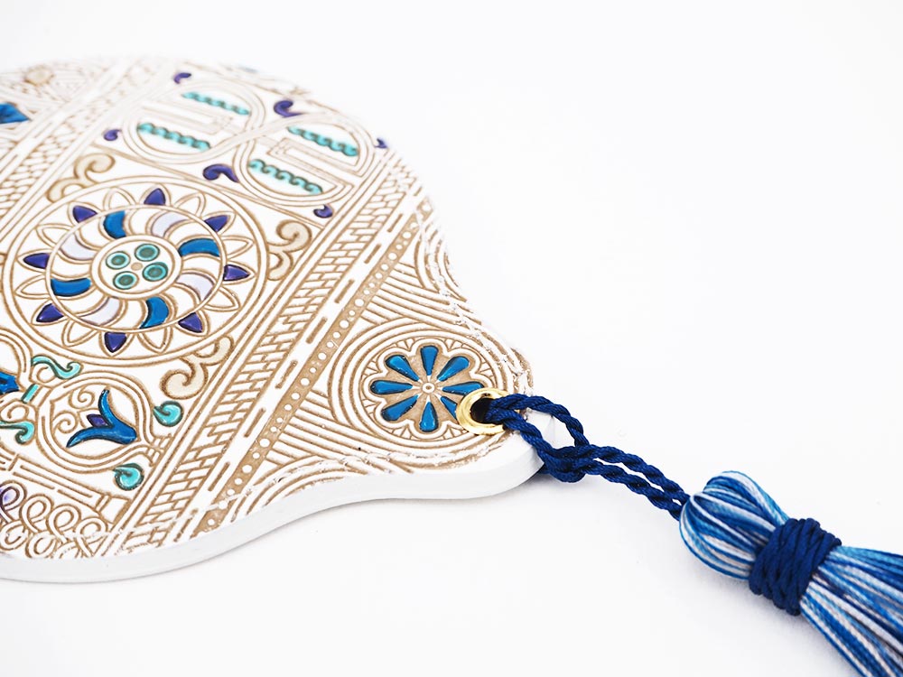 Apollo (Blue) Hand Mirror