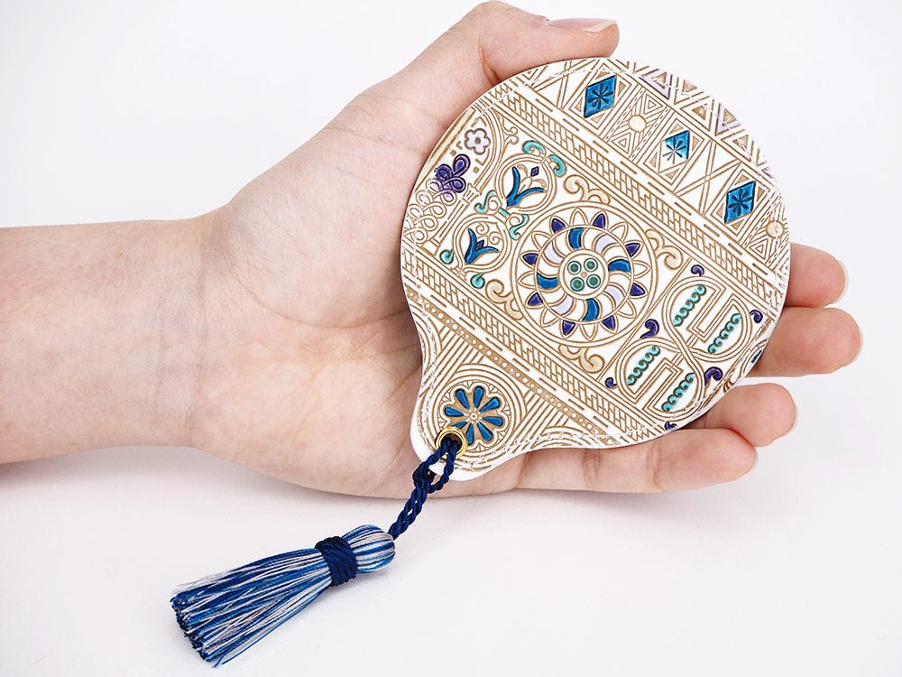 Apollo (Blue) Hand Mirror