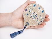 Apollo (Blue) Hand Mirror