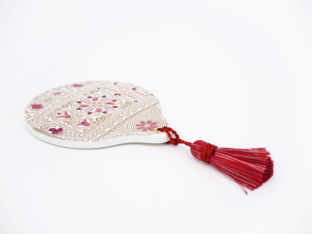Apollo (Pink) Hand Mirror