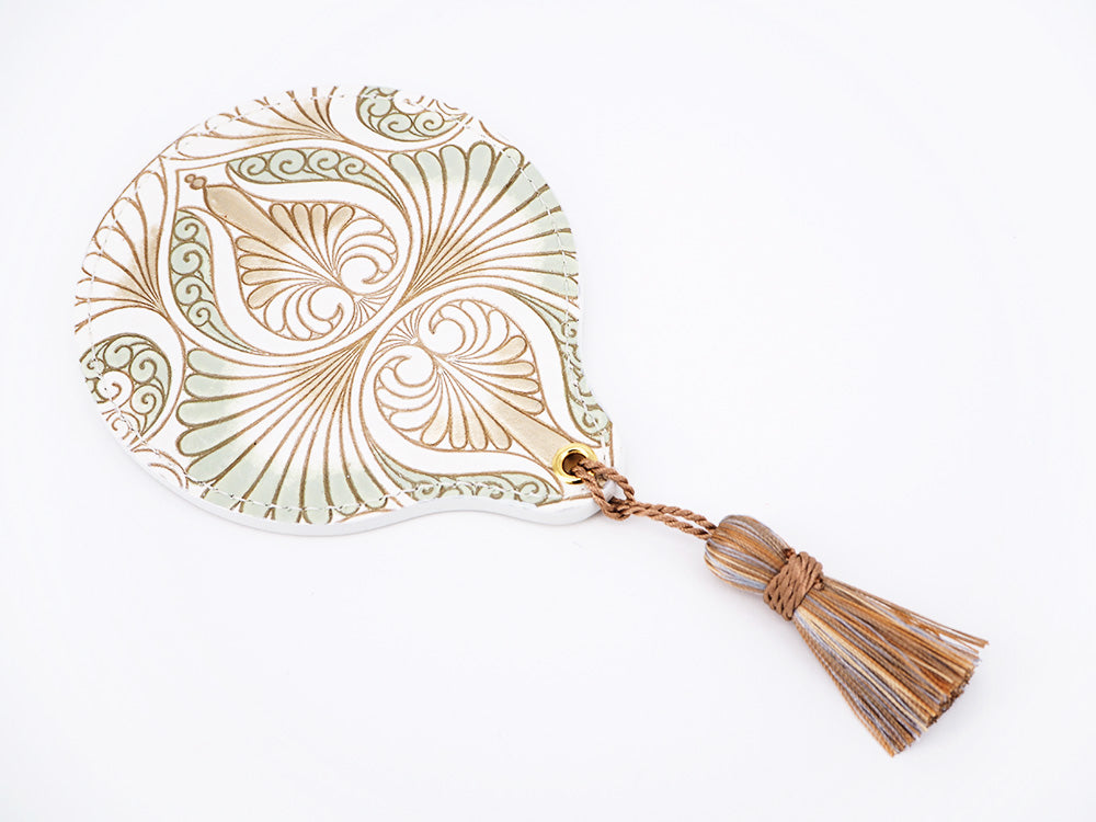 Rocaille (Khaki) Hand Mirror