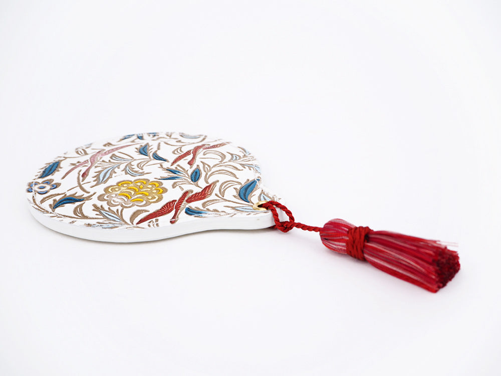 Geese (Red) Hand Mirror