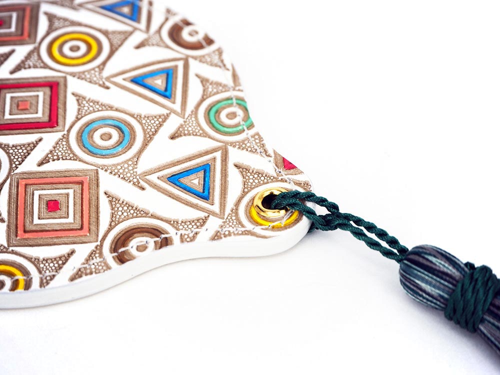 Circles, Triangles and Squares Hand Mirror