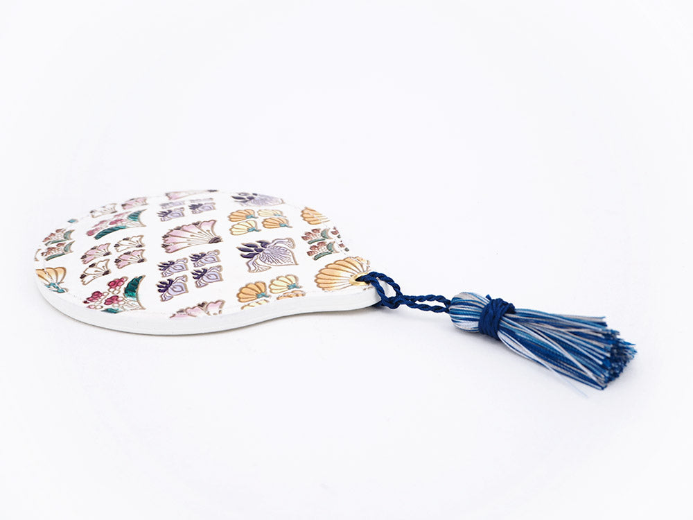HANAOGI - Flower Fans Hand Mirror