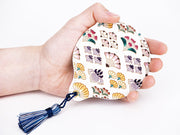 HANAOGI - Flower Fans Hand Mirror