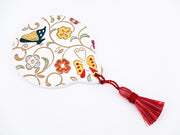 KINKARAOOBANA - Golden Flowers and Butterflies Hand Mirror