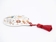 KINKARAOOBANA - Golden Flowers and Butterflies Hand Mirror