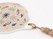 Golden Tapestry Hand Mirror