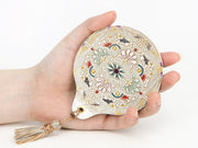 Golden Tapestry Hand Mirror