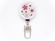 Falling Cherry Blossoms Key Ring