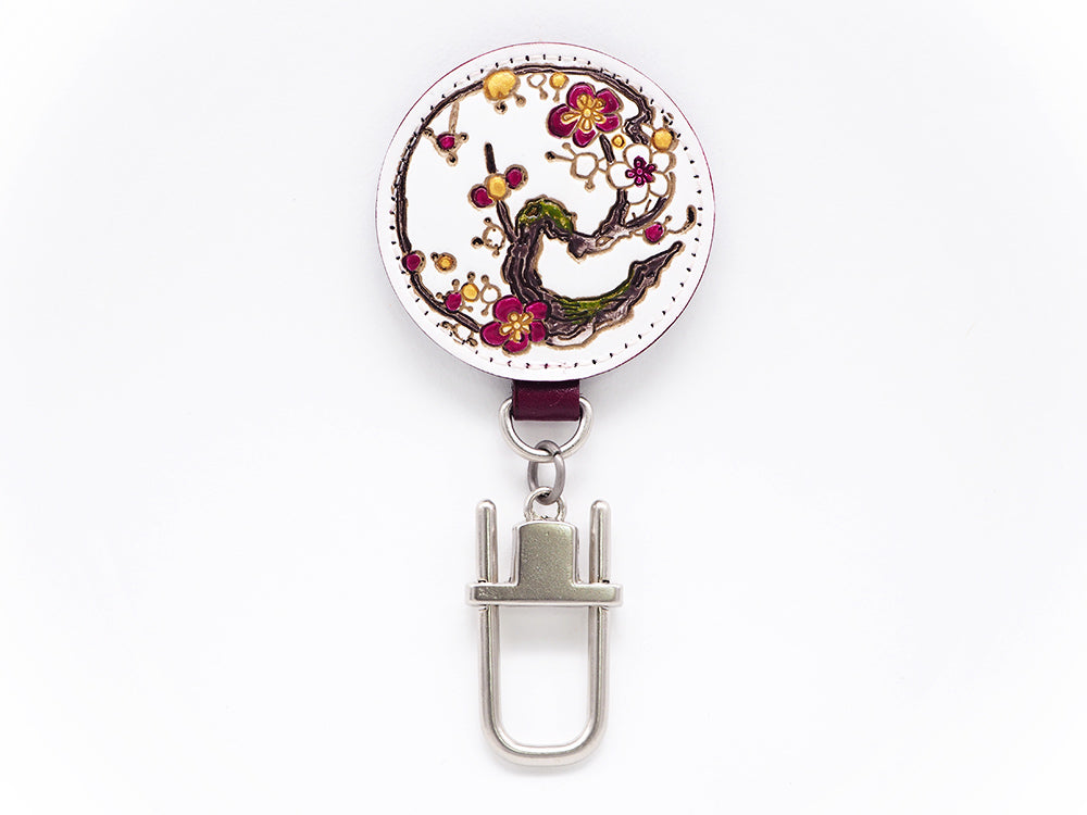 Plum Blossoms Key Ring