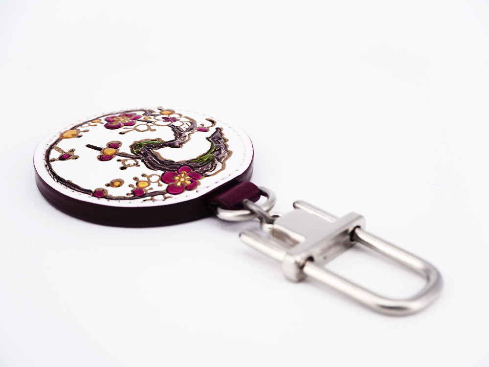 Plum Blossoms Key Ring
