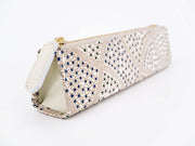 CHIRIMEN Fabric (Green) Pen Case