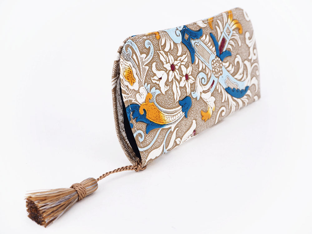 Arabesque (Blue) Eyeglasses Case