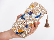 Arabesque (Blue) Eyeglasses Case
