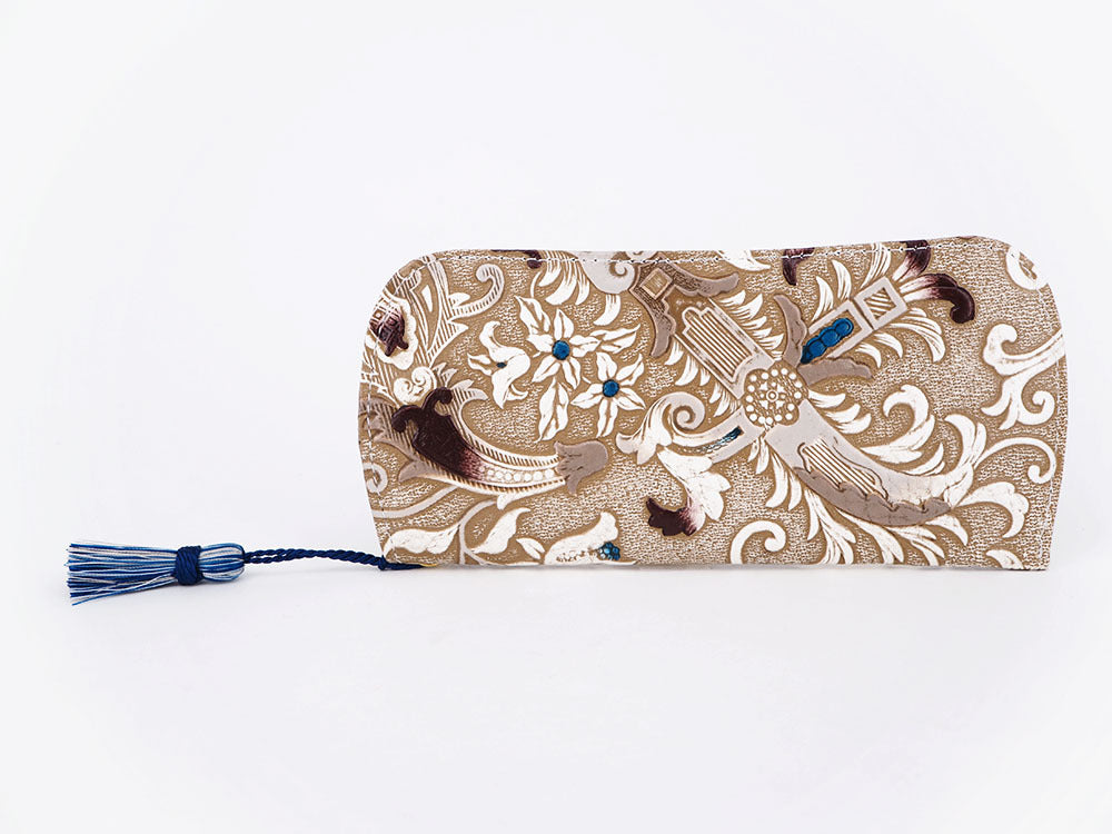 Arabesque (Brown) Eyeglasses Case