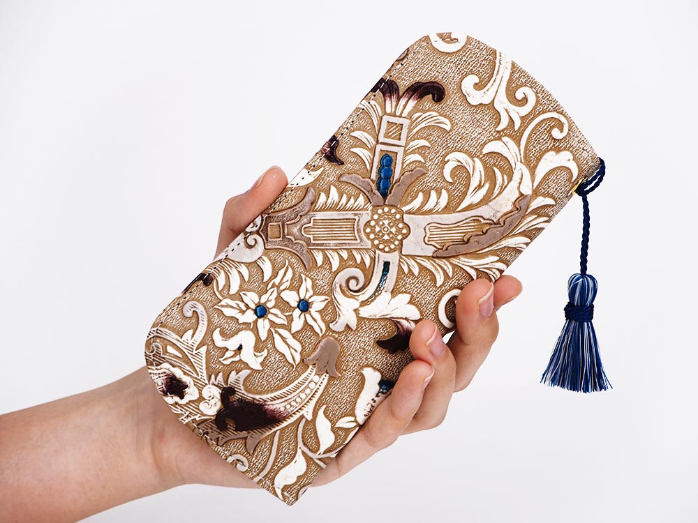 Arabesque (Brown) Eyeglasses Case