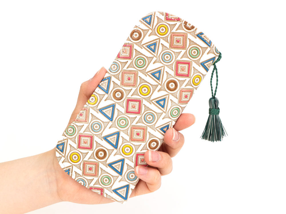 Circles, Triangles and Squares Eyeglasses Case