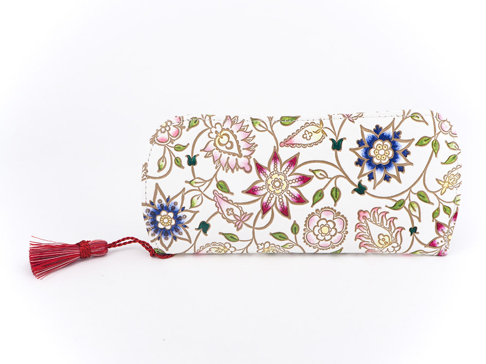 HANASARASA - Floral Chintz Eyeglasses Case